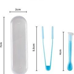 【新品未使用】9個セット　コンタクトレンズ用ピンセットの画像