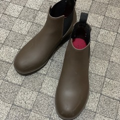 【ワークマン】防水サファリサイドゴアＬサイズ ブラウン