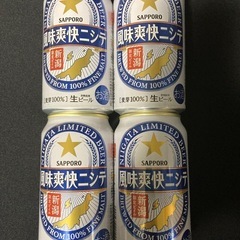 ビール　風味爽快ニシテ 4本セット