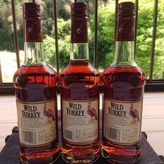古酒 未開封 ワイルドターキー 8年 700ml 50% ３本セットの画像