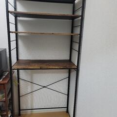 [お譲り先決定]食器棚　スチールラック　棚