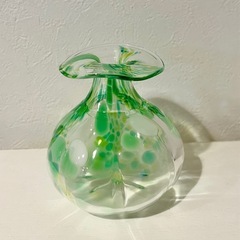 ガラスの一輪挿し