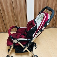 Apricaのベビーカー　
SORARIAの画像