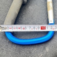 ビックカラビナ　アルミカラビナ　万能フック　ジャンボカラビナ　ステンレスカラビナ　約20センチ　職人　工具の画像