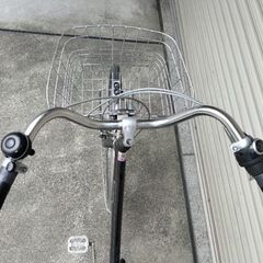 乗って帰れます。ステンレスハンドル オートライト 内装3段変速付26インチ自転車の画像