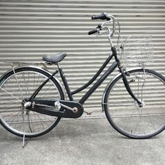乗って帰れます。ステンレスハンドル オートライト 内装3段変速付26インチ自転車の画像