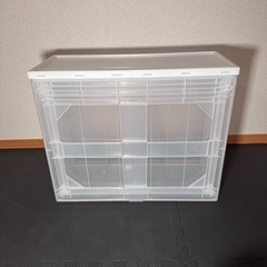 無印良品 ポリプロピレン収納ケース・引出式・横ワイド・大約幅５５×奥行４４．５×高さ２４ｃｍの画像