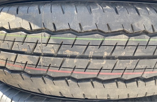 予約販売 新車剥がしBS ②】 夏タイヤ【シャ-68 24年製 195/80R15 タイヤ・ホイール