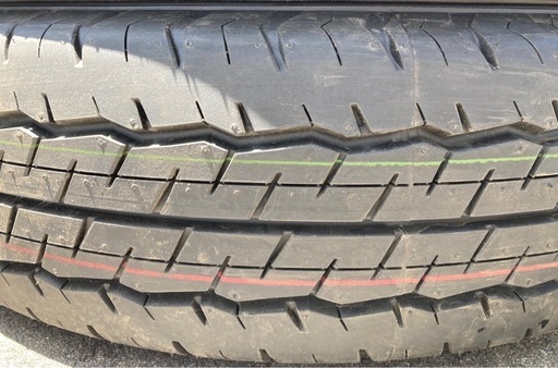 新車剥がし　BS 195/80R15 24年製　夏タイヤ　【自-1 ②】 新車剥がしBS 195/80R15 24年製夏タイヤ【自-1 ②】