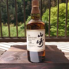 古酒 未開封 響マーク 山崎12年 山崎10年 化粧箱付き 2本セットの画像