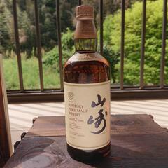 古酒 未開封 響マーク 山崎12年 山崎10年 化粧箱付き 2本セットの画像