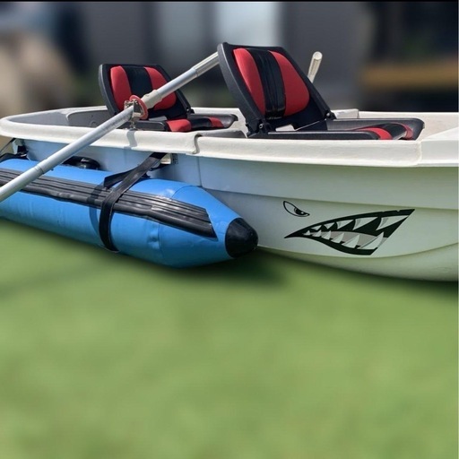 分割ボート1式　船外機　サイドフロート　ドーリーetc総額45万円！ 分割ボート1式 船外機 サイドフロート ドーリーetc総額45万円！