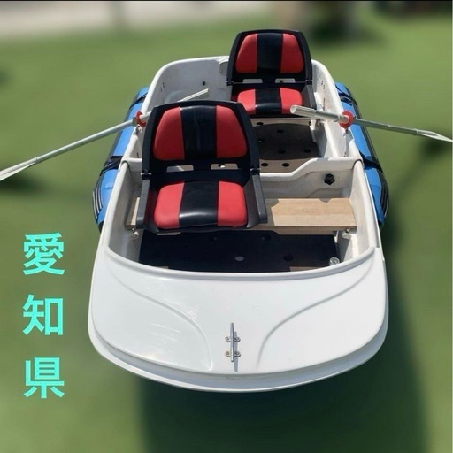 分割ボート1式　船外機　サイドフロート　ドーリーetc総額45万円！