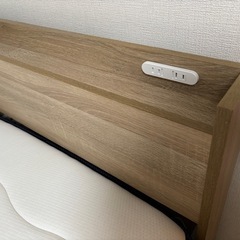 シングルベッド+シングルマットレスの画像