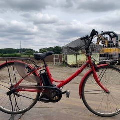  EJ192番✨電動自転車✨ Panasonic‼️
