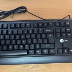 オフィス用 有線キーボードとマウスの画像
