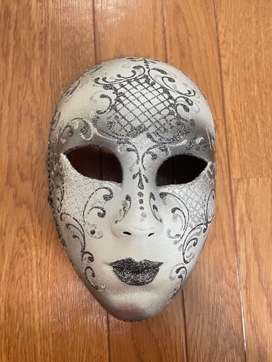 イタリア製　ベネチアンマスク　仮面　コスプレ　アンティーク