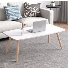 新品未開封　ローテーブル 幅80×奥行40×高さ42.5cm リ...