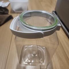 『お話し中』蓋付き入れものの画像
