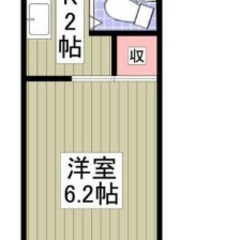 💖☔6月2日新着物件！『初期費用はコミコミ5万円(税込)だけ』北坂戸🐬1K🐬駐車場5500円🐬K&M不動産☔💖 - 坂戸市