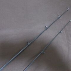 釣具　バスロット　バレーヒル　ブラックスケール　ベイトロット＆スピニングロットセット　ロットホルダー付き　手渡し希望の画像