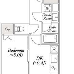 🏢安心の叶えRoom✨『1DK』大田区東雪谷✨🎶敷金礼金無…