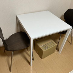 IKEA/ダイニングセット/2人用/取りに来てくれる方限定