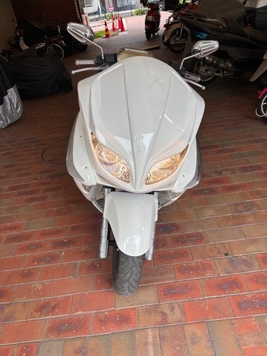 HONDA フォルツァ】mf08 フルエアロカスタム　LED付き4発スピーカー