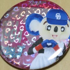 中日ドラゴンズ　ドアラ 缶バッジ ２種セットの画像