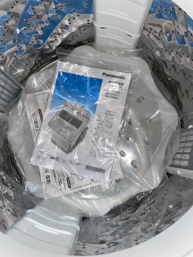 送料・設置込み可　洗濯機　10kg Panasonic 2022年【分解クリーニング済み】