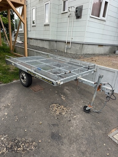 サントレックス ダンプ式　軽トレーラー