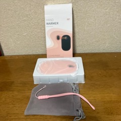 充電式のハンドウォーマー　モバイルバッテリー新品の画像