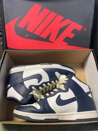 ナイキ ダンク ハイ チャンピオンシップ ネイビー 27.5cm