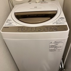 【最安値美品】TOSHIBA 電気洗濯機　6kg 東芝AW-6G8