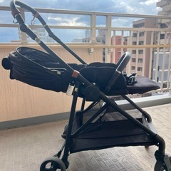（値下げ）Aprica LUCE premium アップリカルーチェプレミアム　ベビーカーの画像