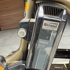 ヤマハ　PAS babby sp 電動アシスト自転車 チャイルドシート付き　15.4Ahの画像