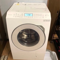 未使用に近パナソニック　ドラム式洗濯乾機　NA-LX127BL ...