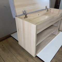 【1090】木製スリッパラック・収納の画像
