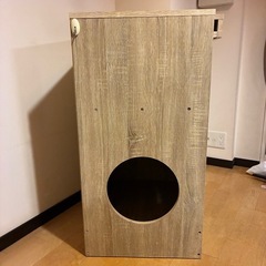 【お譲り先が決まりました】ペット トイレ収納の画像