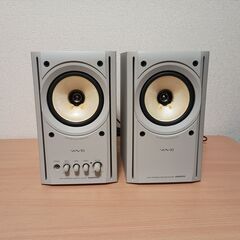 ONKYO オンキョー WAVIO パワード・スピーカーGX-77M アンプ内蔵スピーカーの画像
