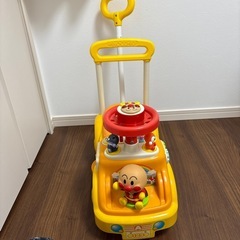【お譲り先決定】アンパンマン　ビジーカー　押し車　の画像