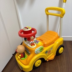 【お譲り先決定】アンパンマン　ビジーカー　押し車　の画像