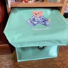 ☆新品、未使用☆収納ボックス　緑の画像