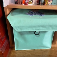 ☆新品、未使用☆収納ボックス　緑の画像