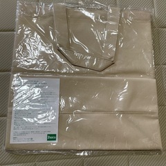 ☆新品、未使用☆ リサとガスパール  35×35×16　ベージュ　トートバッグの画像