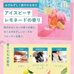 ボタニスト限定セット アイスピーチレモネードの香りの画像