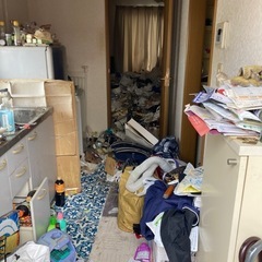 ゴミ屋敷清掃、不用品回収、遺品整理、特殊清掃いたします