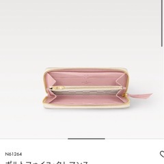ルイヴィトン　ダミエアズール長財布の画像