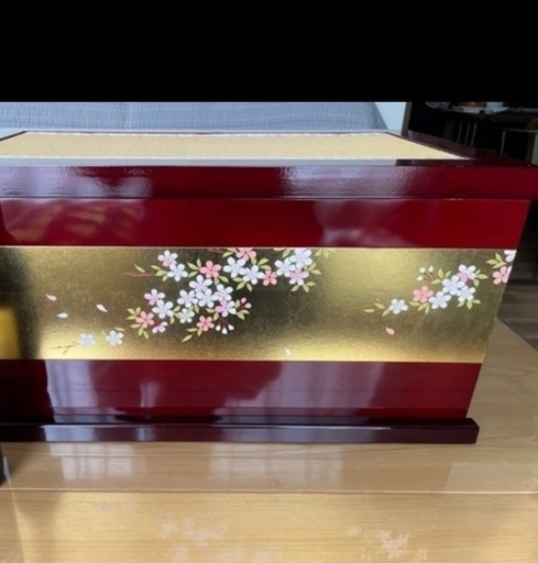 お雛様(春桜)衣裳着収納飾り