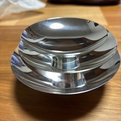 純銀製三重盃の画像